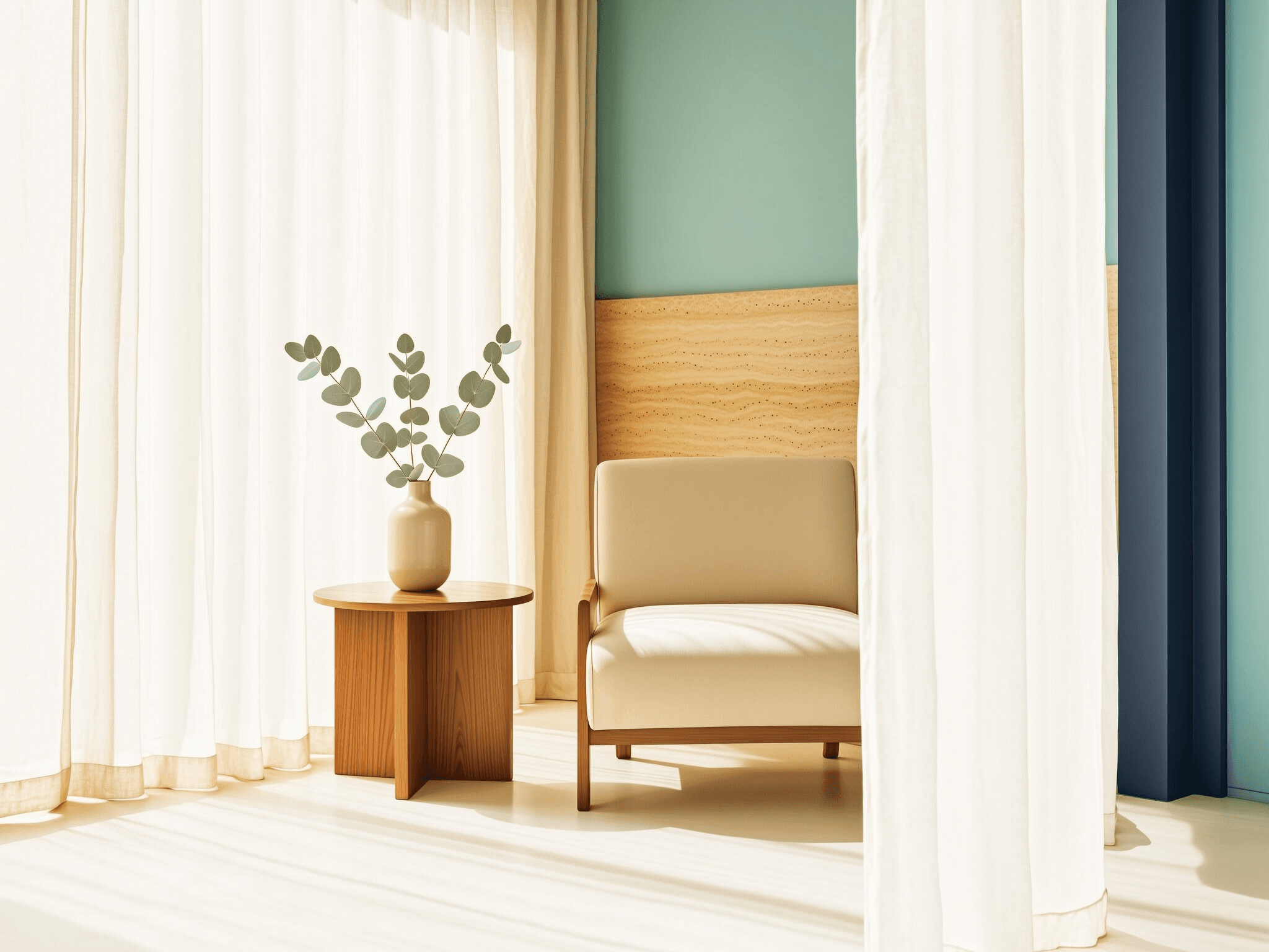 Sunlit consultation space at Fountain of Youth LC